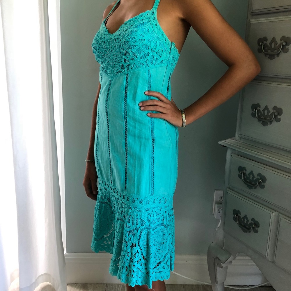 Lillie Rubin 100% Linen dress